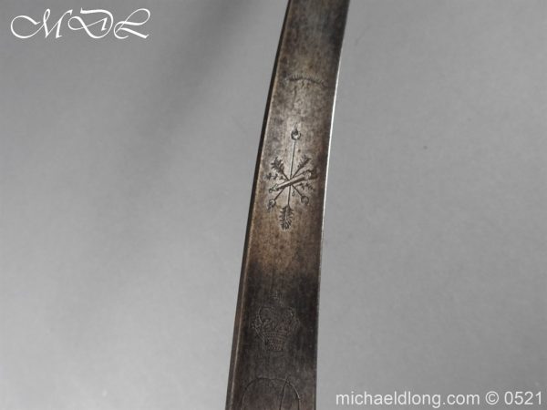 Georgian 1803 Officer’s sword - Image 10