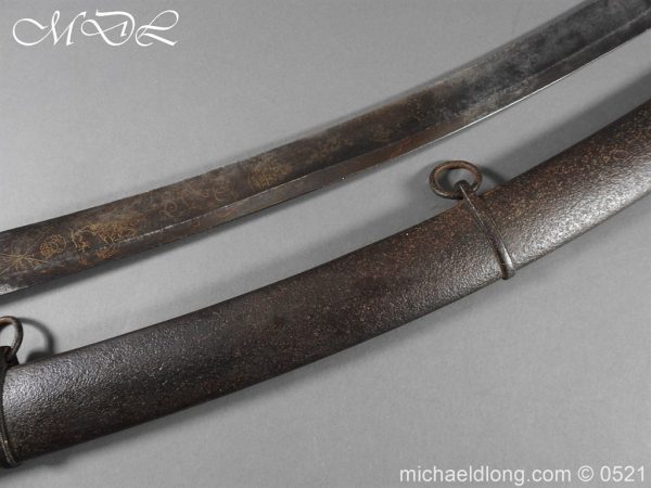 British 1796 Blue and Gilt Light Cavalry Sword - Image 30