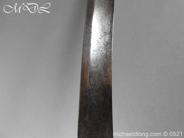 British 1796 Blue and Gilt Light Cavalry Sword - Image 12