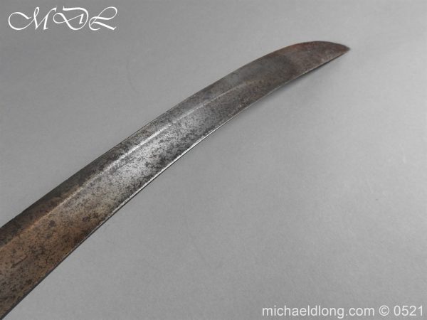 British 1796 Blue and Gilt Light Cavalry Sword - Image 10