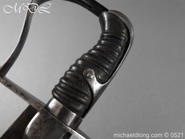 British 1796 Blue and Gilt Light Cavalry Sword - Image 8