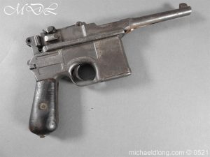 German Mauser C96 Deactivated Pistol