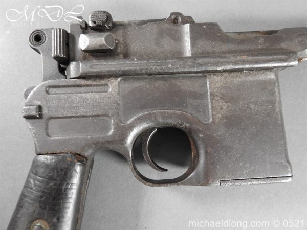 German Mauser C96 Deactivated Pistol - Image 13