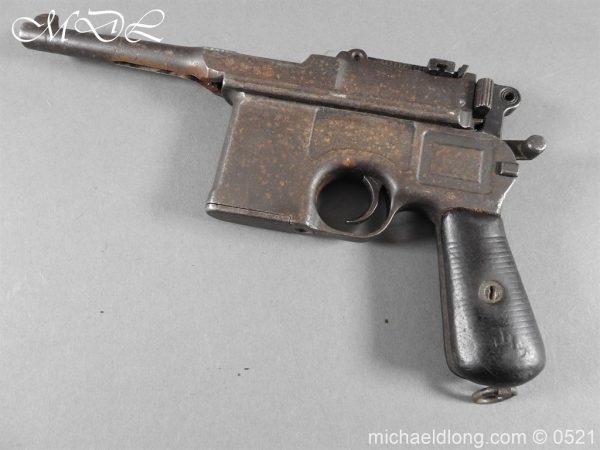 German Mauser C96 Deactivated Pistol - Image 10