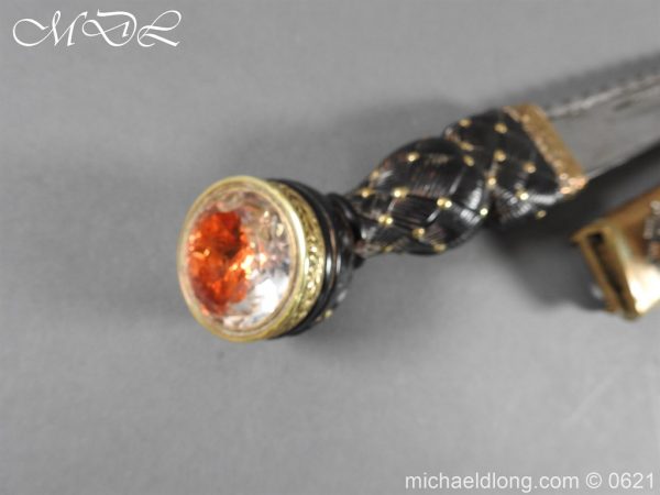 Victorian Highland Light Infantry Officer’s Dirk by Henry Wilkinson - Image 2