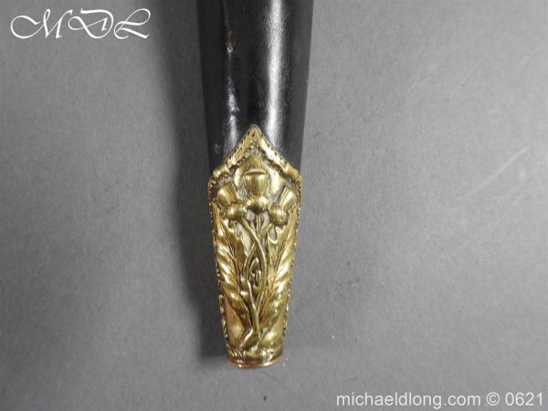 Victorian Highland Light Infantry Officer’s Dirk by Henry Wilkinson - Image 24