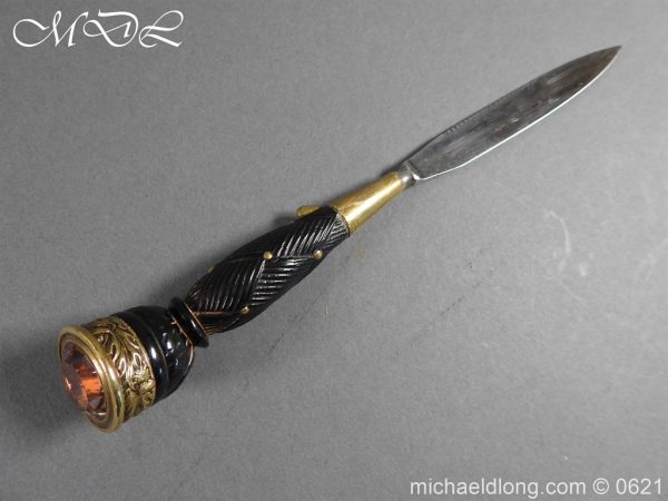 Victorian Highland Light Infantry Officer’s Dirk by Henry Wilkinson - Image 21