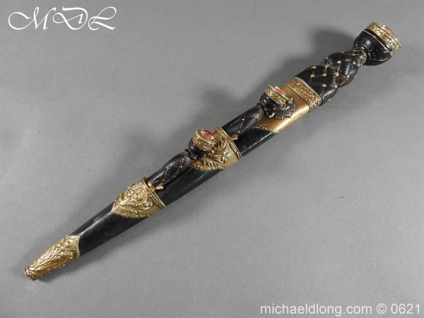 Victorian Highland Light Infantry Officer’s Dirk by Henry Wilkinson - Image 3