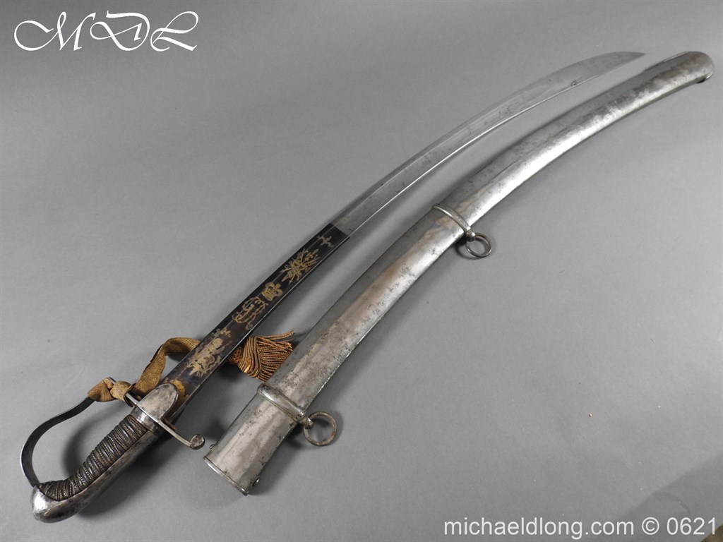 Georgian Blue & Gilt 1796 Officer’s Sword - Image 24