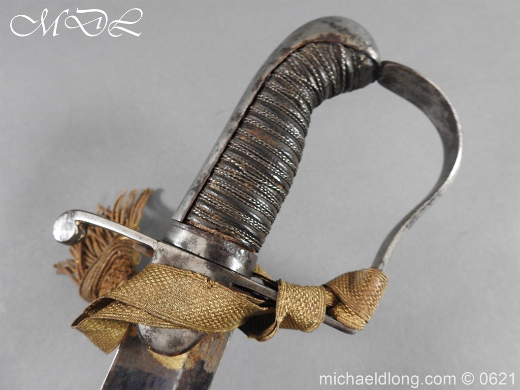 Georgian Blue & Gilt 1796 Officer’s Sword - Image 7