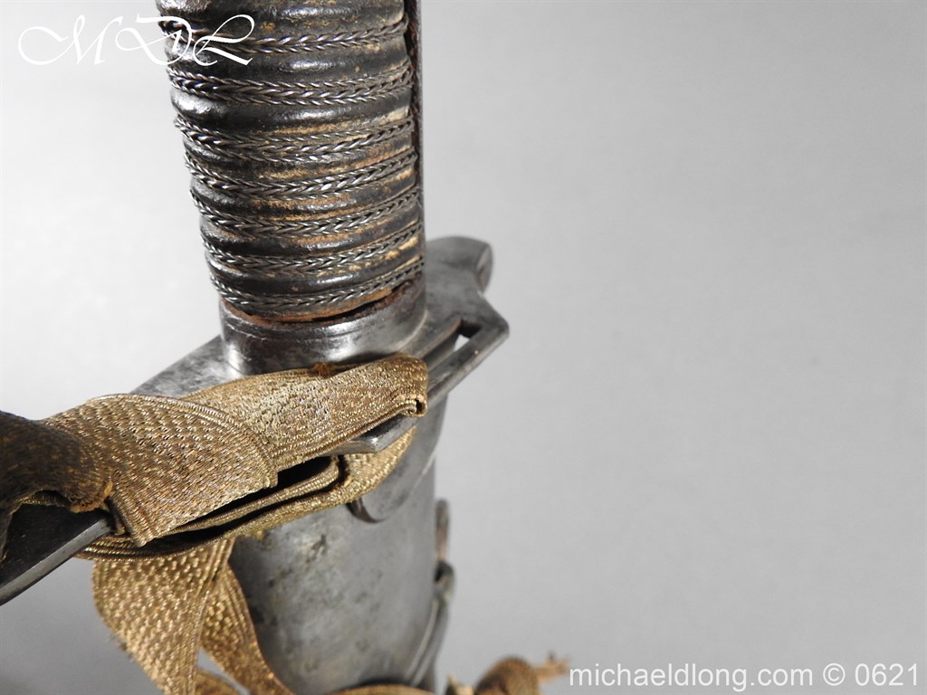 Georgian Blue & Gilt 1796 Officer’s Sword - Image 4