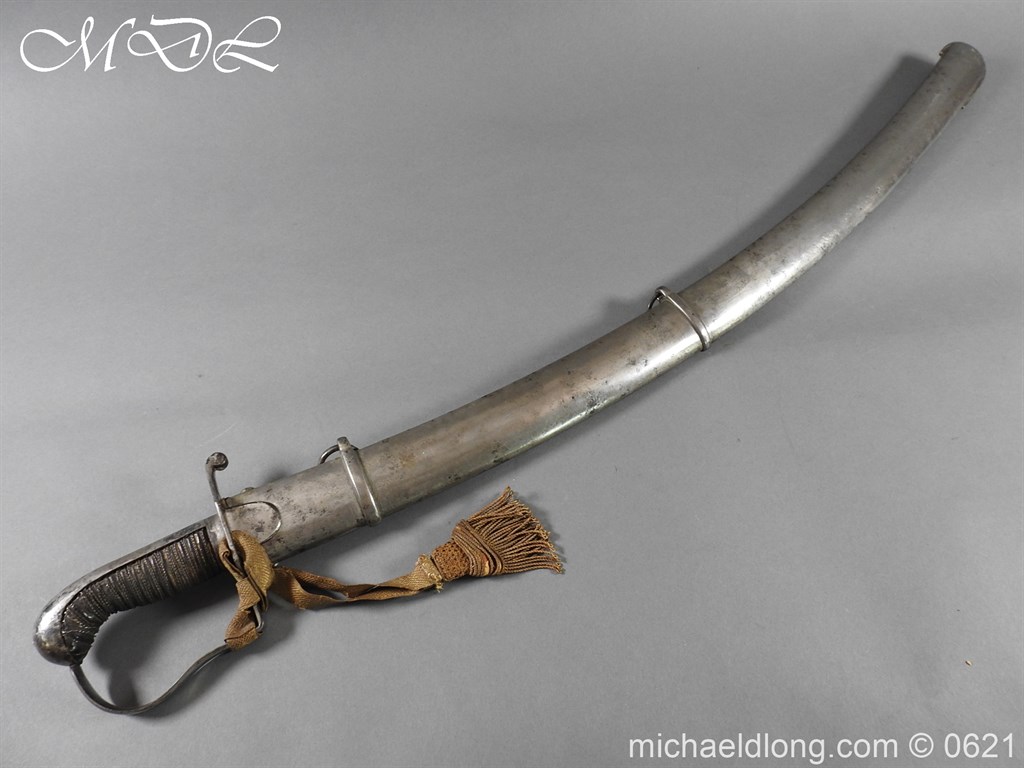 Georgian Blue & Gilt 1796 Officer’s Sword - Image 3