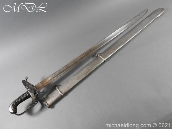 Heavy Cavalry British Officer’s 1796 Undress Sword