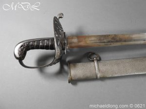 michaeldlong.com 19644 300x225 Heavy Cavalry British Officer’s 1796 Undress Sword