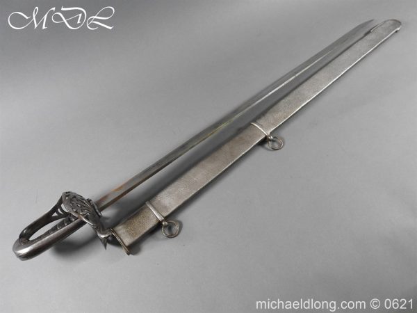 michaeldlong.com 19647 600x450 Heavy Cavalry British Officer’s 1796 Undress Sword