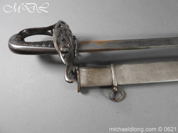michaeldlong.com 19648 600x450 Heavy Cavalry British Officer’s 1796 Undress Sword