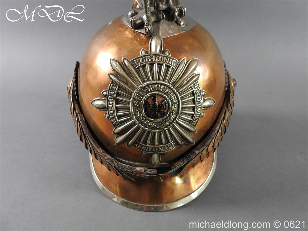 Prussian Garde Du Corps Other Ranks Helmet - Image 2