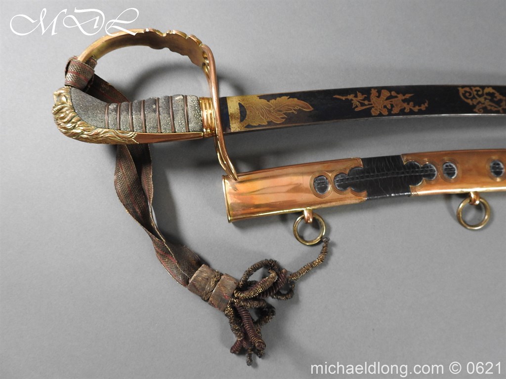 British Officer’s 1803 Blue & Gilt Sword - Image 20