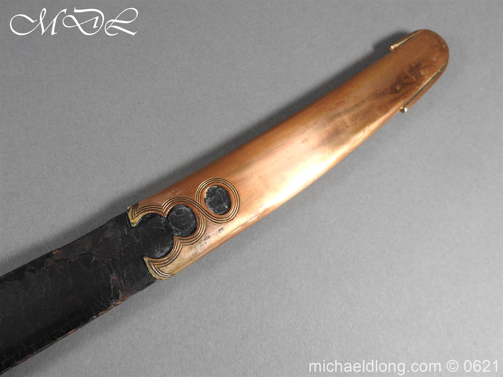 British Officer’s 1803 Blue & Gilt Sword - Image 15