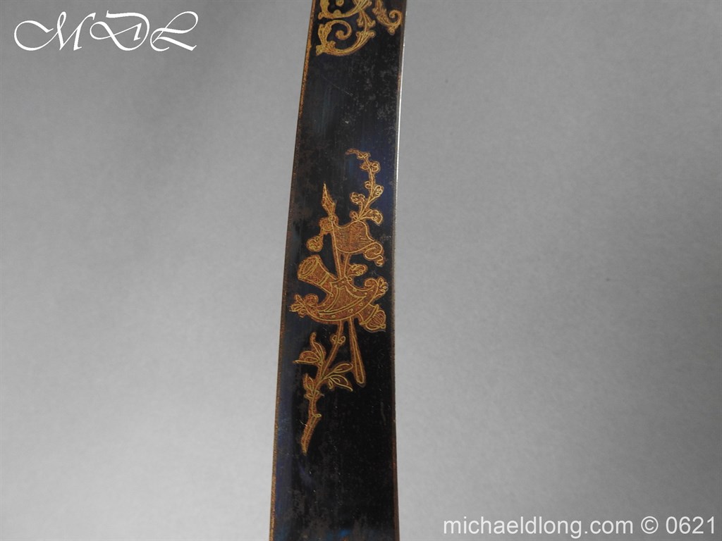 British Officer’s 1803 Blue & Gilt Sword - Image 7