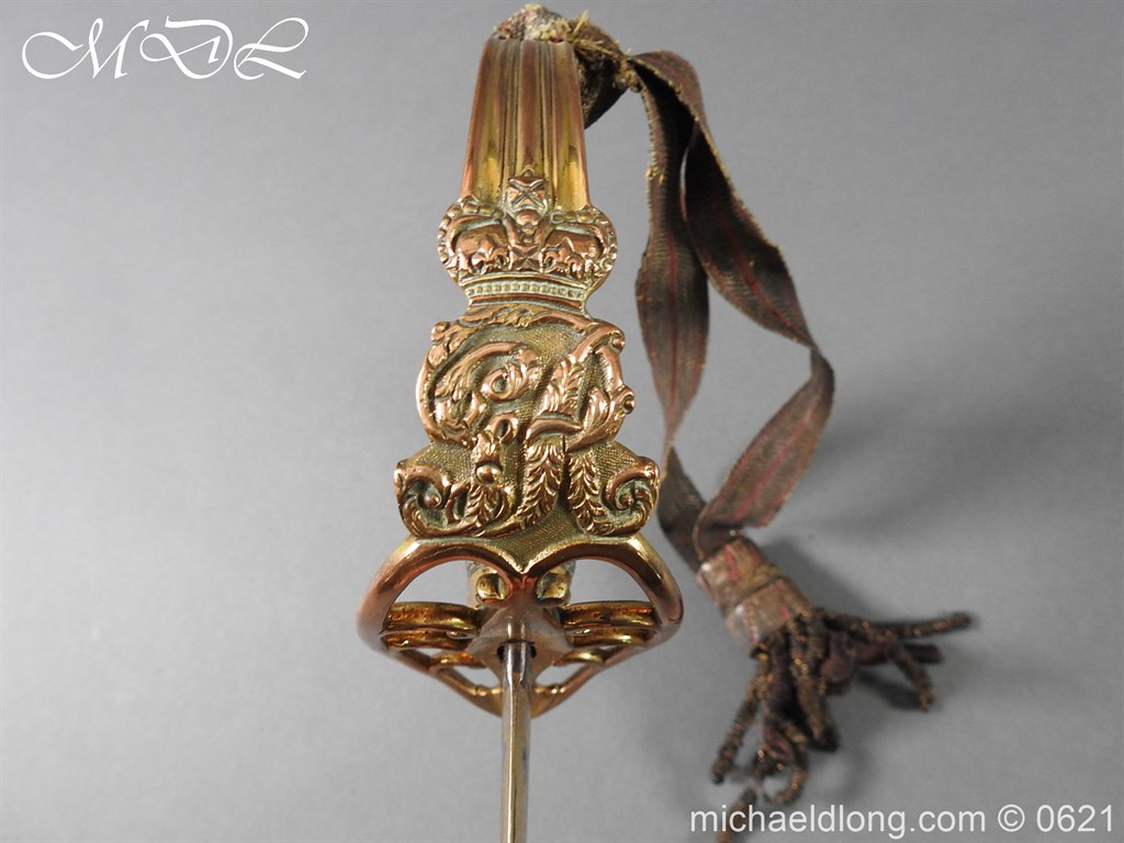 British Officer’s 1803 Blue & Gilt Sword - Image 3