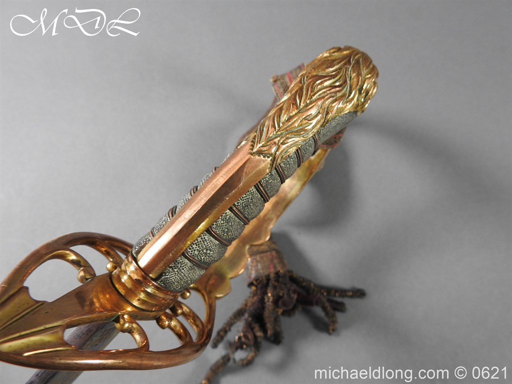 British Officer’s 1803 Blue & Gilt Sword - Image 30