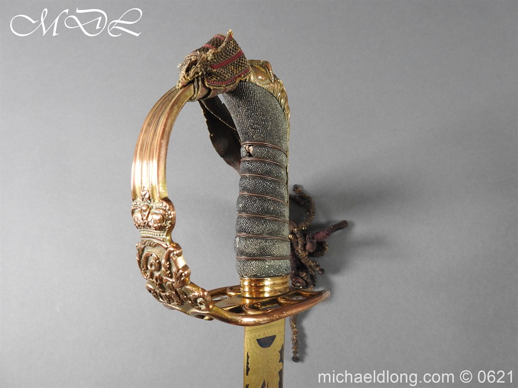 British Officer’s 1803 Blue & Gilt Sword - Image 27
