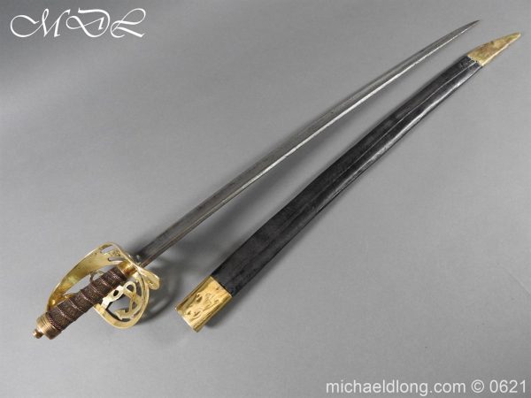 British Naval Officer's Slotted Hilt Short Sword - Image 22
