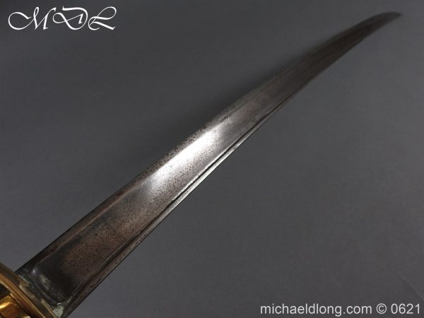 British Naval Officer's Slotted Hilt Short Sword - Image 12