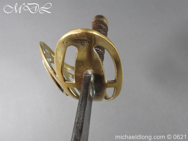 British Naval Officer's Slotted Hilt Short Sword - Image 8
