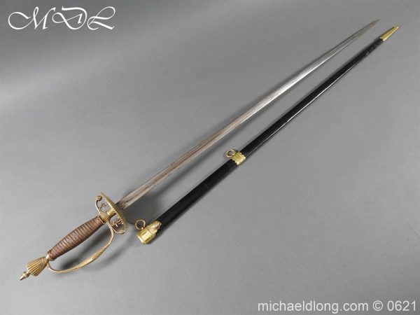 English Naval Officer’s Small Sword