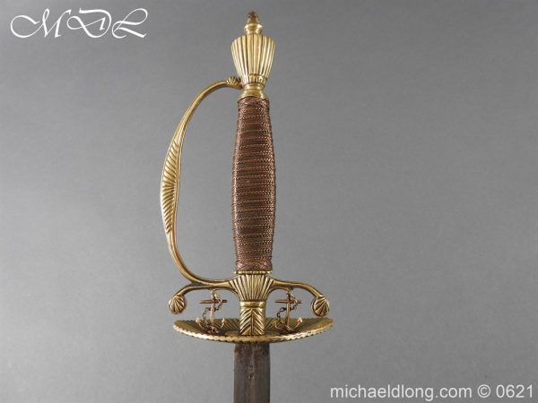 English Naval Officer’s Small Sword - Image 10