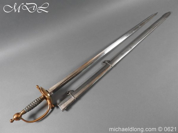 michaeldlong.com 20133 600x450 1796 Heavy Cavalry Officer’s Dress Sword by Gill