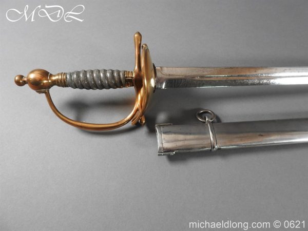 michaeldlong.com 20134 600x450 1796 Heavy Cavalry Officer’s Dress Sword by Gill
