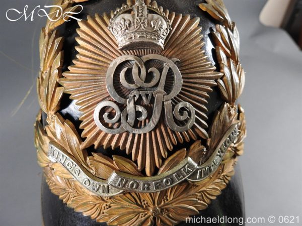 King's Own Norfolk Imperial Yeomanry Helmet - Image 6