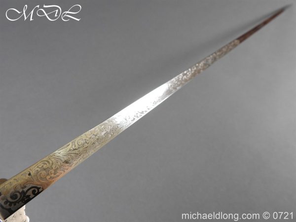 Edwardian British Cut Steel Small Sword - Image 13