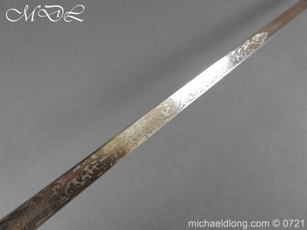 Edwardian British Cut Steel Small Sword - Image 11