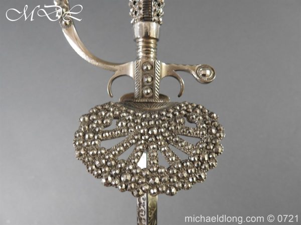 Edwardian British Cut Steel Small Sword - Image 8