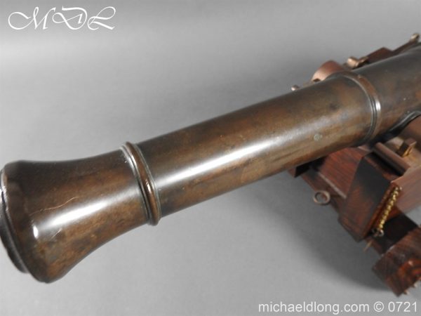 michaeldlong.com 20382 600x450 Victorian Saluting Cannon by W Parker C 1840