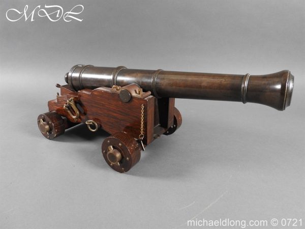 michaeldlong.com 20393 600x450 Victorian Saluting Cannon by W Parker C 1840