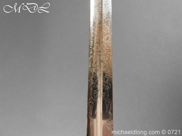 Victorian Warwickshire Rifle Volunteers Officer’s Sword - Image 24