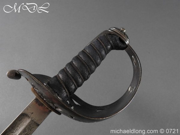 Victorian Warwickshire Rifle Volunteers Officer’s Sword - Image 9