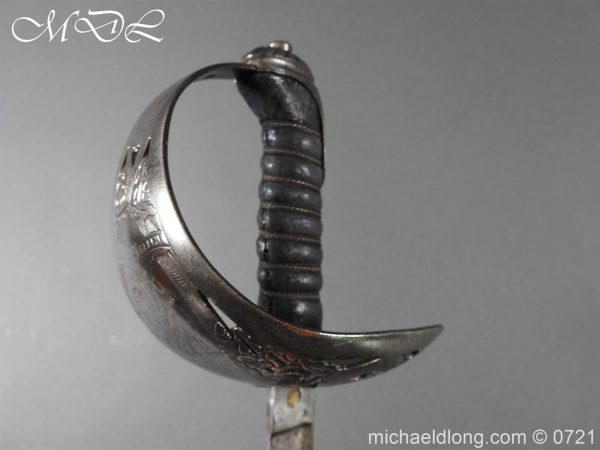 Victorian Warwickshire Rifle Volunteers Officer’s Sword - Image 4