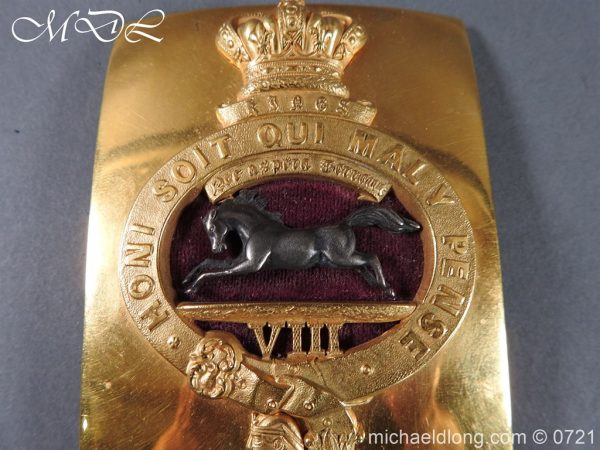 The Kings 8th Foot Liverpool Regiment Officer’s Plate - Image 8