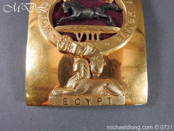 The Kings 8th Foot Liverpool Regiment Officer’s Plate - Image 7
