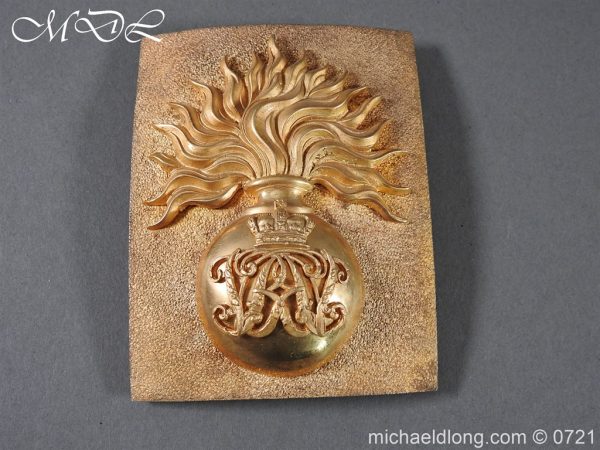 Grenadier Guards Victorian Officer’s Shoulder Belt Plate