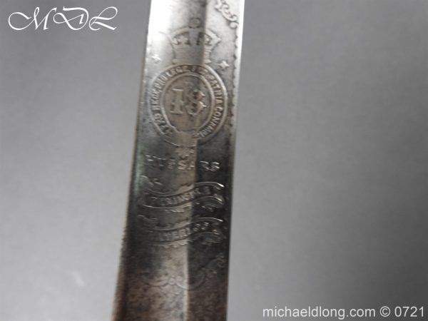 michaeldlong.com 20531 600x450 18th Hussars 1821 Officer’s Sword by Wilkinson
