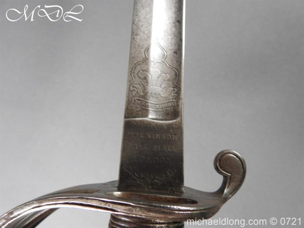 michaeldlong.com 20536 600x450 18th Hussars 1821 Officer’s Sword by Wilkinson