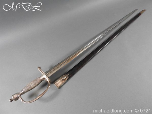 michaeldlong.com 20565 600x450 Silver Mounted 1796 Infantry Officer’s Sword