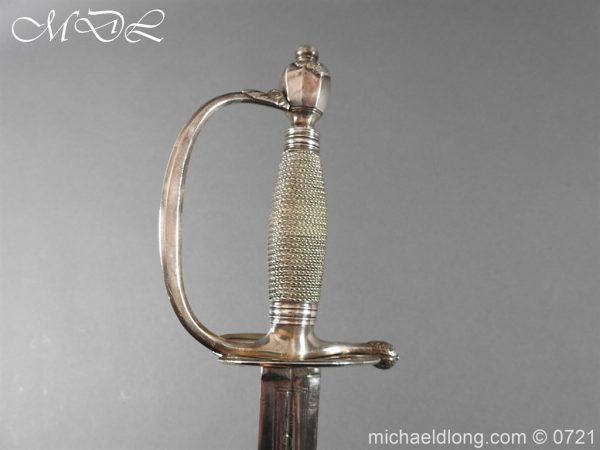 michaeldlong.com 20596 600x450 Silver Mounted 1796 Infantry Officer’s Sword